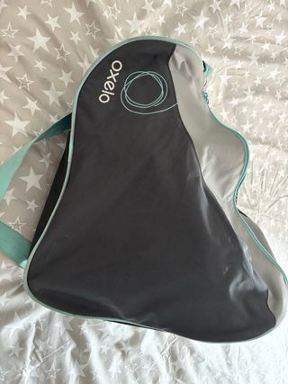 Patines línea + protecciones y bolsa transporte