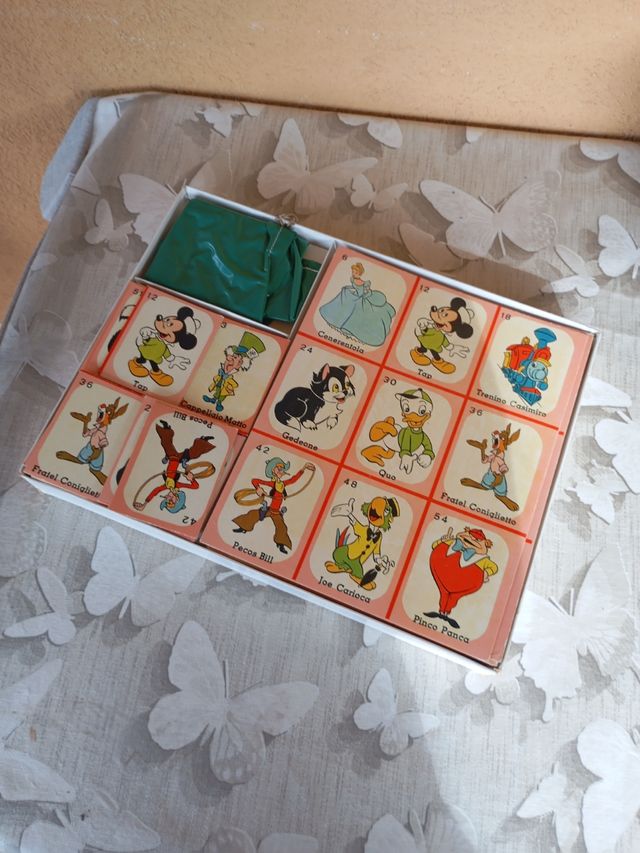 Gioco da tavolo vintage Disney 