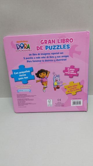 Dora Exploradora Libro Puzzles