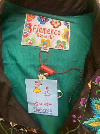 Abrigo verano fiesta marca flamenco