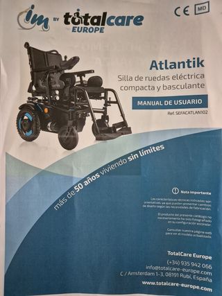 SILLA DE RUEDAS CON BATERIA