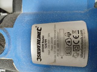 Silverline - Fresadora ½”, 2050 W