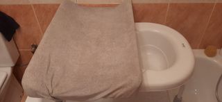 Bañera con cambiador bebé
