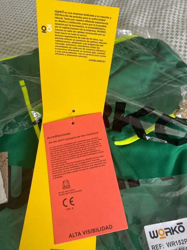 Pantalon alta visibilidad worko