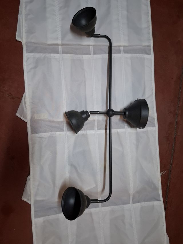 Lámpara techo acero ikea