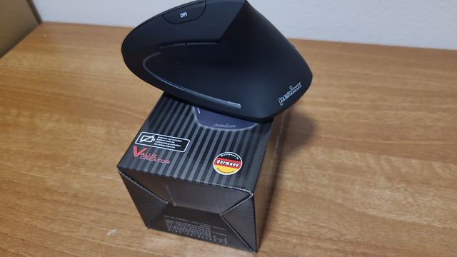 Ratón Vertical inalámbrico Recargable. Informatica