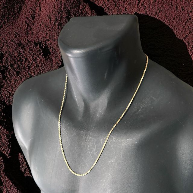 Collar Cordón Salomónico 2.00 mmOro 18 Kilates