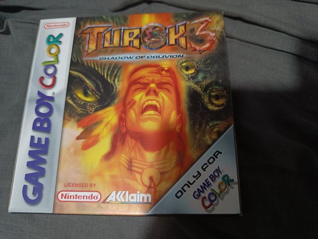 Turok 3 game boy color nuevo