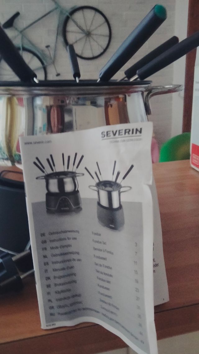 Fondue carne y queso