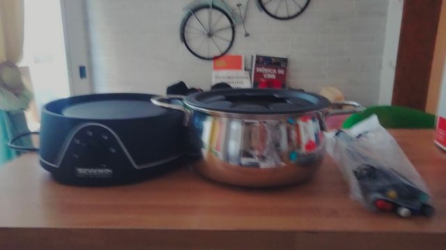 Fondue carne y queso