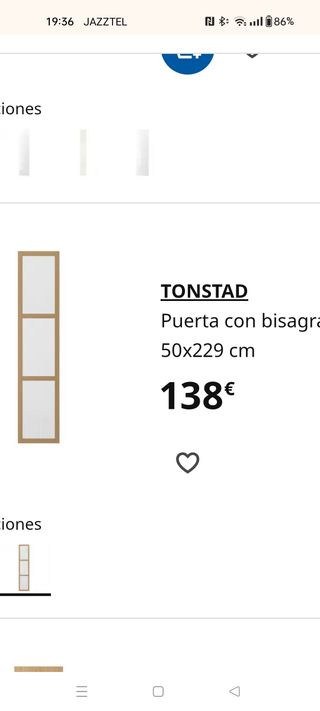 Puertas Armario