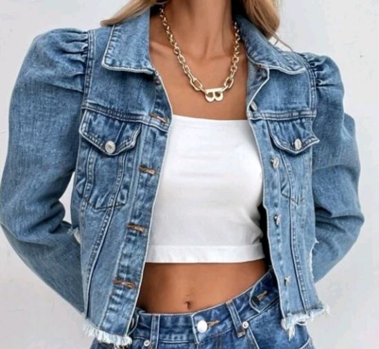 Chaqueta tejana torera Shein