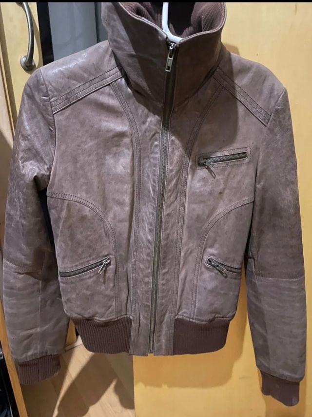 Giacca in pelle da donna