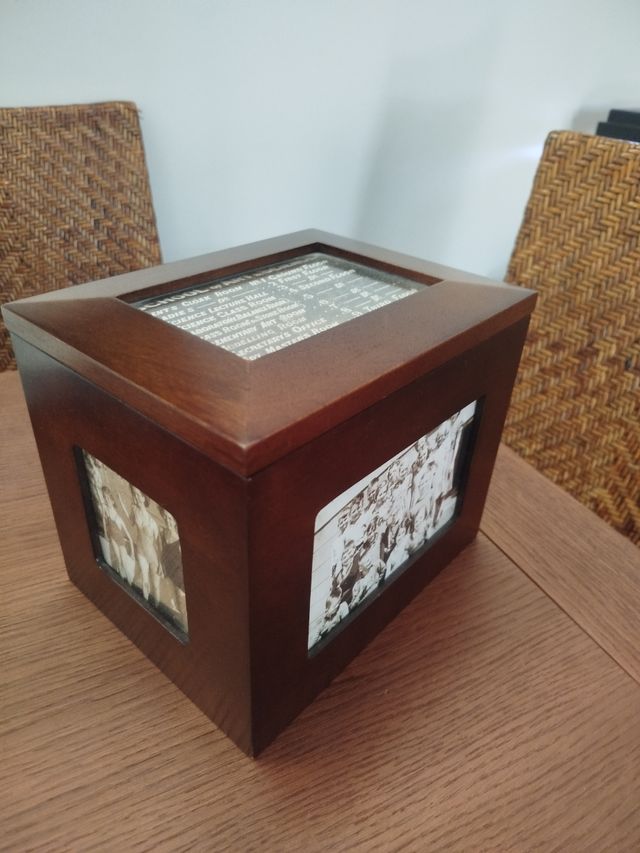 Caja para fotos