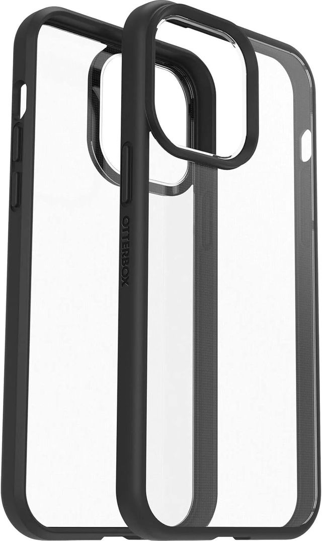 Custodia per iPhone 14 Pro MAX (nero trasparente)