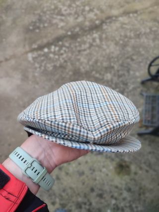 Gorra boina inglesa cuadros