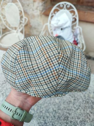 Gorra boina inglesa cuadros