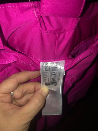Pantalon esqui niña 10 años 