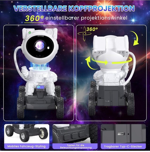 Proiettore del Cielo Stellato con Musica, bambini