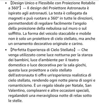 Proiettore del Cielo Stellato con Musica, bambini