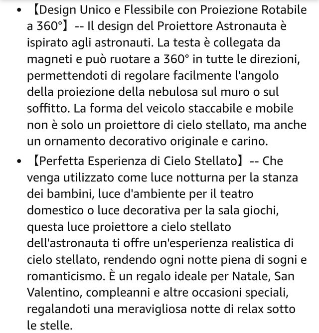 Proiettore del Cielo Stellato con Musica, bambini