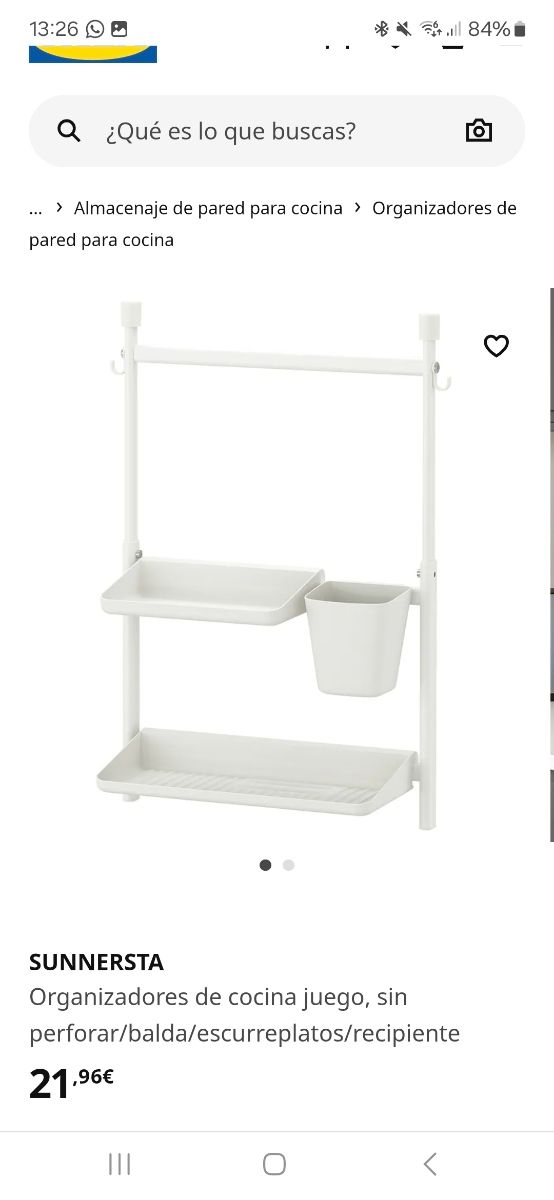 Organizador cocina ikea