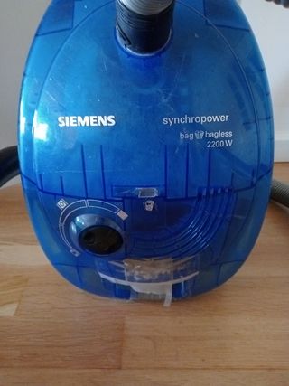 Depósito aspirador sin bolsa Siemens