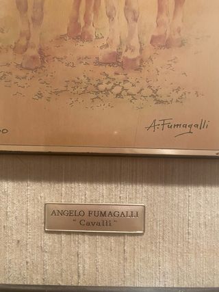 Dipinto su lastra d'argento