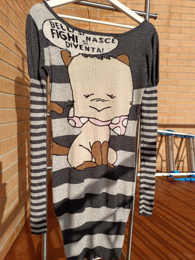 Vestito donna cashmere e seta Hallo Spank