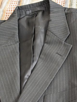 Traje chaqueta negra Springfield XL