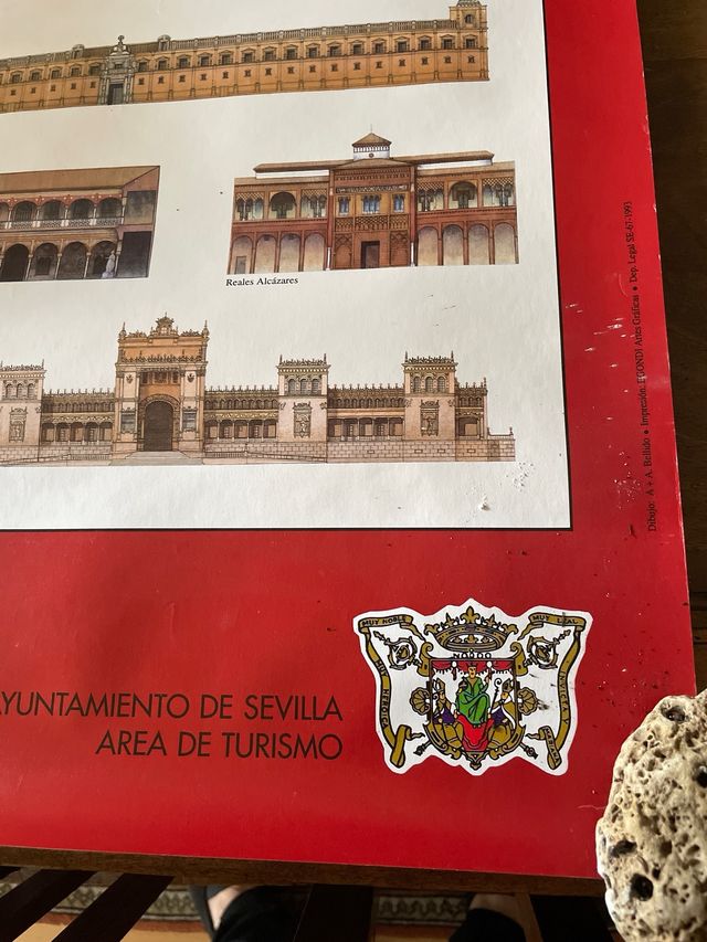 Poster Paseando por Sevilla