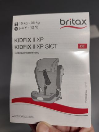 Silla Britax romer kidfix II xp sict