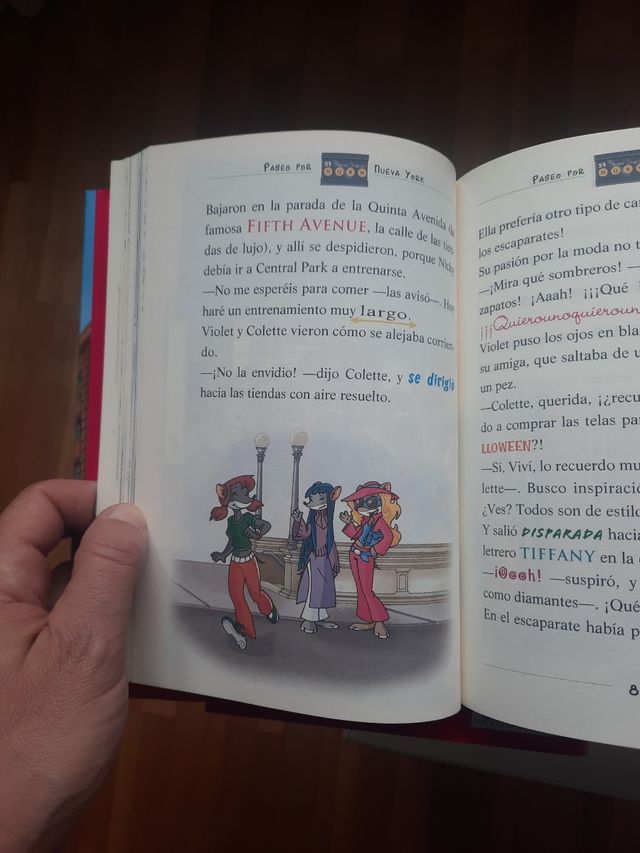 Lote 3 libros Aventura en Nueva York: Tea Stilton 