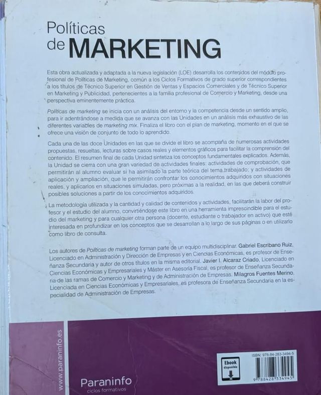 Políticas de marketing