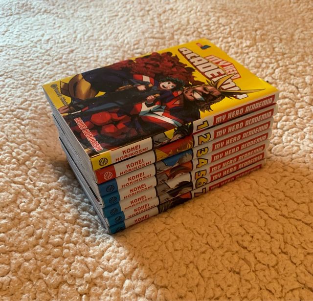 Manga my hero academia 1-7