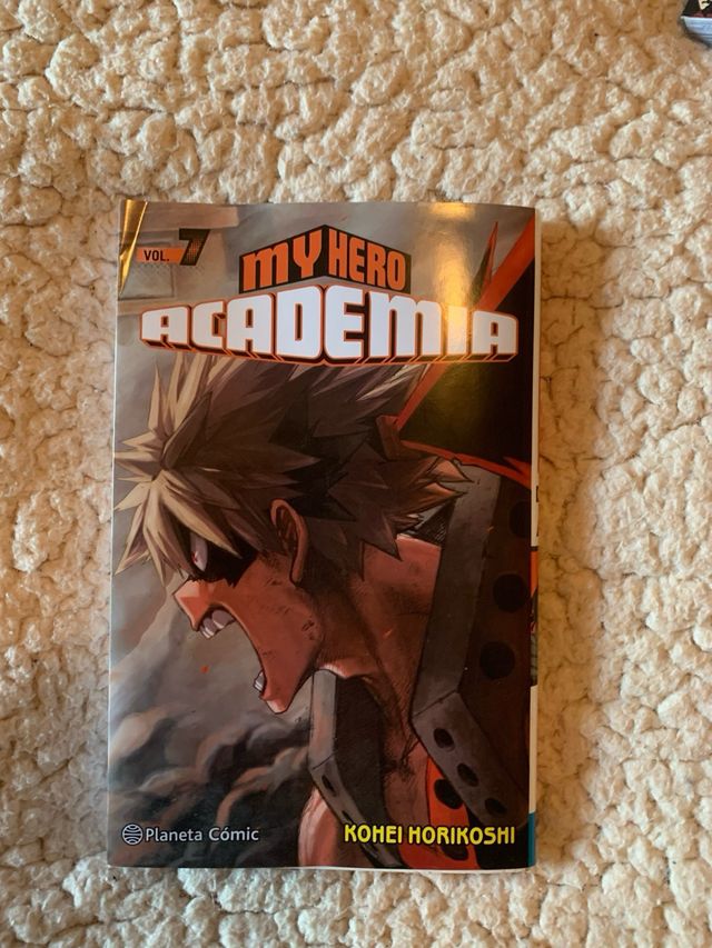Manga my hero academia 1-7
