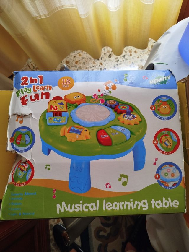 Mesa Infantil De Actividades Musical