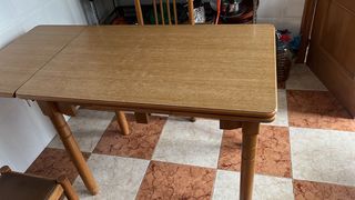 Mesa madera extensible