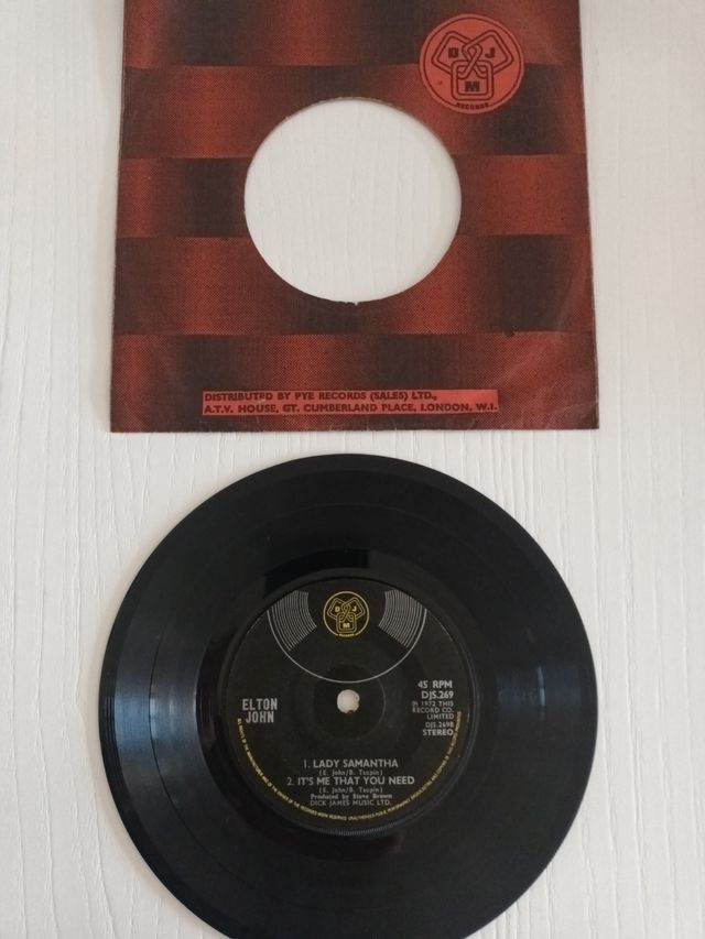 SINGOLI DI ELTON JOHN