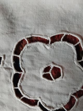 Due tende a vetro intaglio 123x57