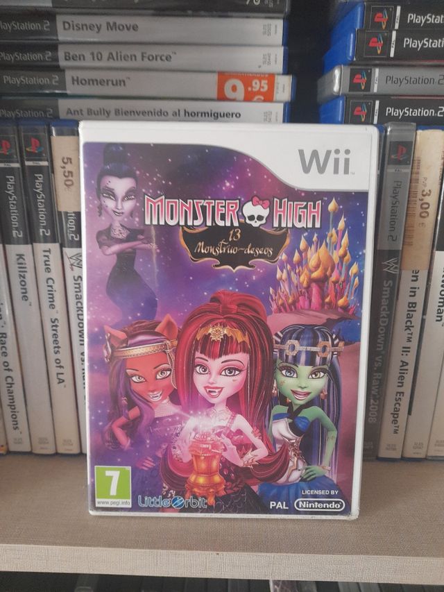 Videojuego Nintendo wii monster high