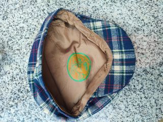Gorra tipo irlandesa de cuadros