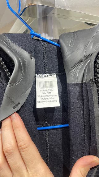 Traje neopreno mujer Subacqua 7mm