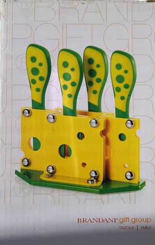 Ceppo coltelli formaggio brandani