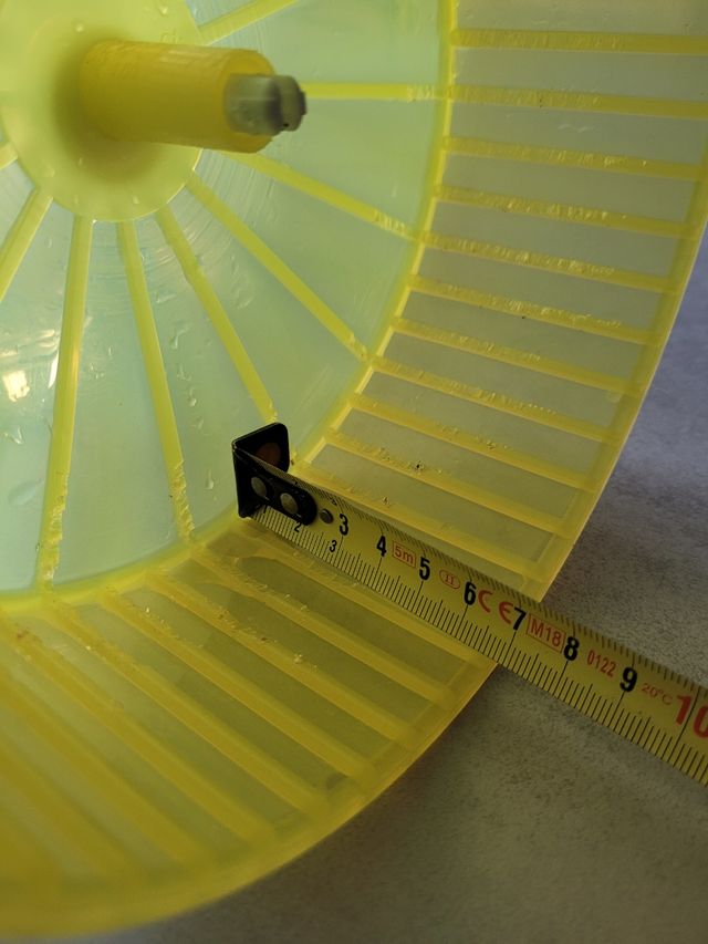 Rueda para hamster 18cm