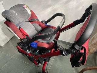 Sillas trio de Jane + base Isofix 