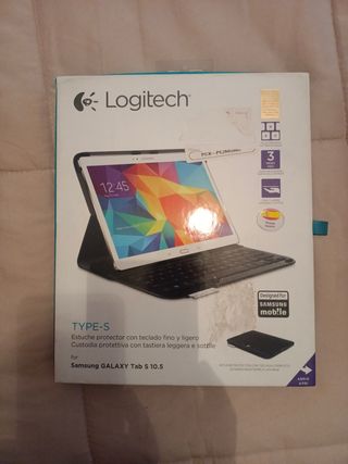 Funda tablet + teclado