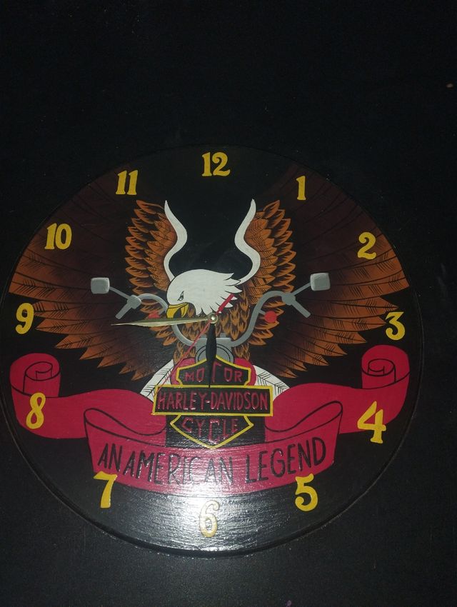Reloj de pared Harley Davidson