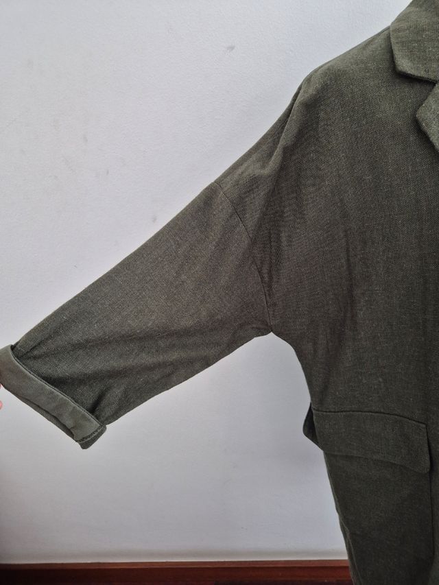 Chaqueta Verde Zara (S)