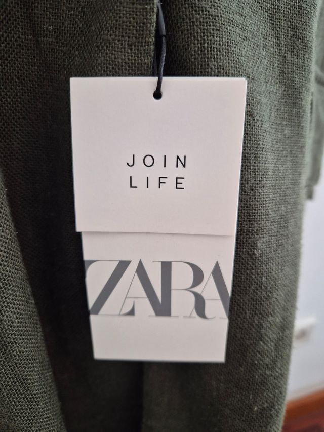 Chaqueta Verde Zara (S)